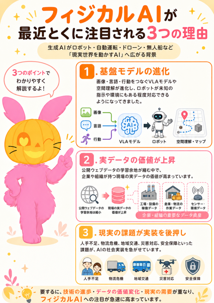 Reasons why physical AI has gained attention